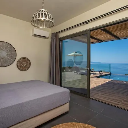 Villa Lefka With Private Infinity Pool & Panoramic Sea Views